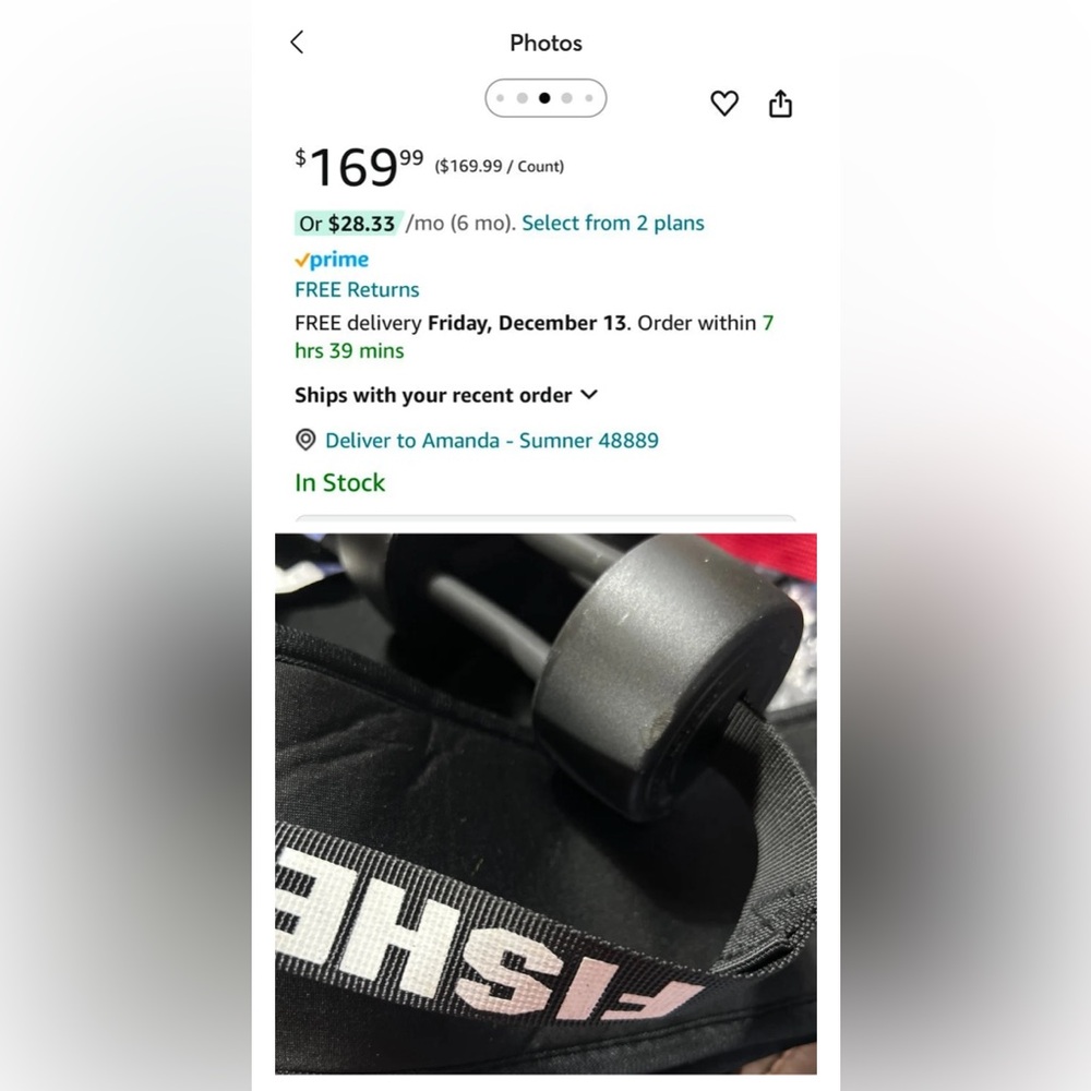 Fisher Traction Back Decompression Traction Strap For Back Pain Relief